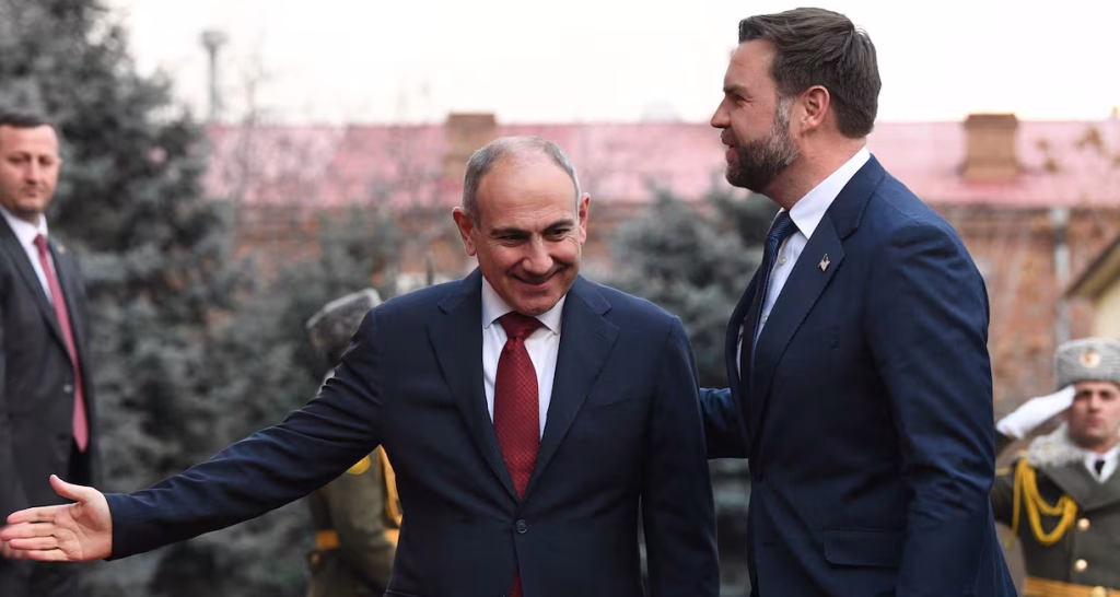 ჯეი დი ვენსის სომხეთში ვიზიტის დროს ირანთან მოვაჭრე ქვეყნებისთვის აშშ-ის ტარიფები განიხილეს